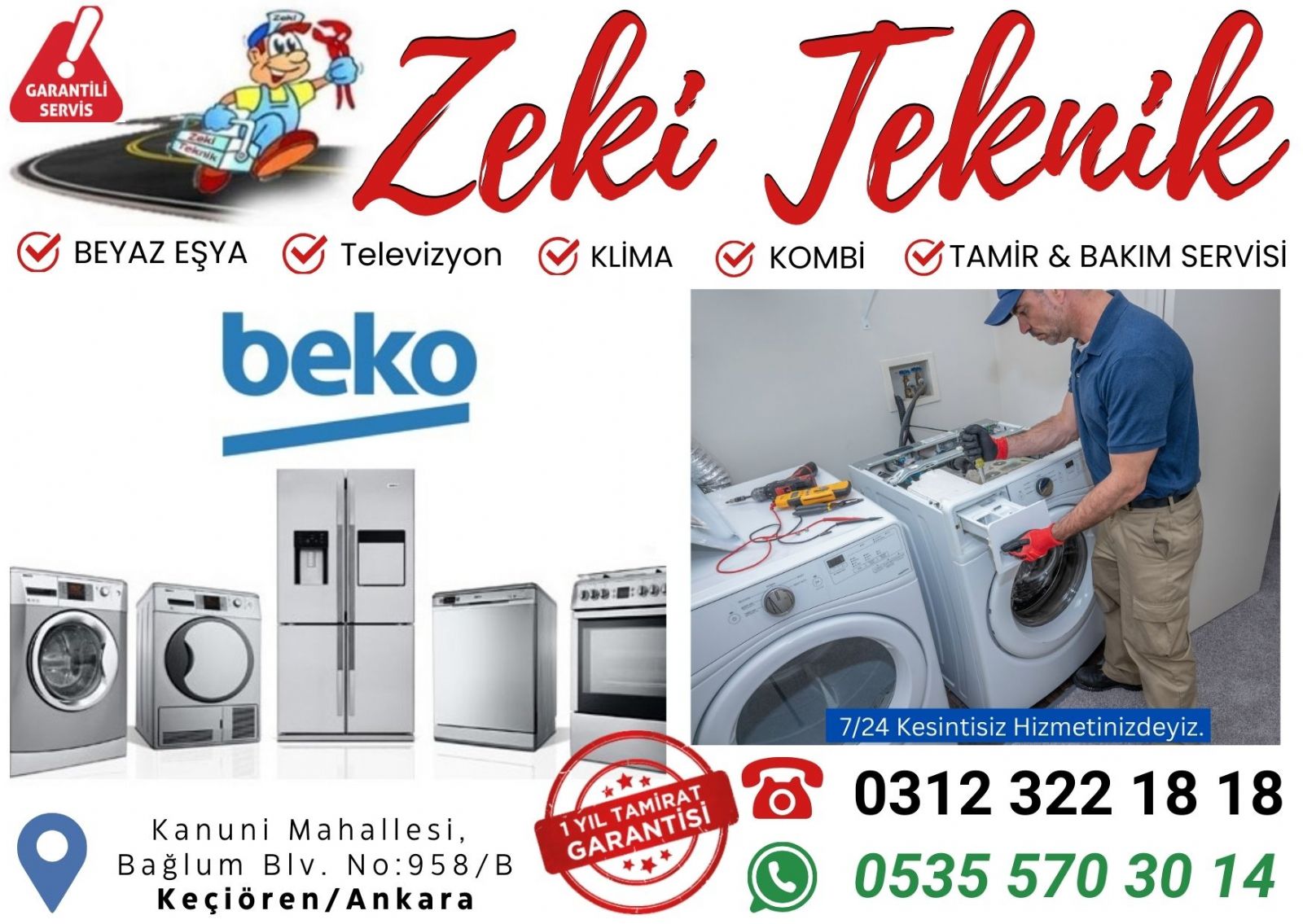 Bağlum Beko Servisi 